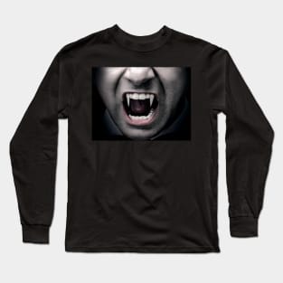 Vampire Mask Long Sleeve T-Shirt